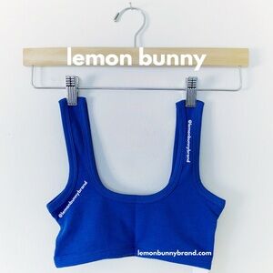 ARQ Wide Strap Bra in Cobalt Blue Size XS Brand New NWT